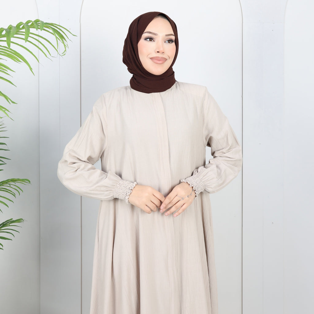2601 - %85 Pamuklu Mevlana Kesim Tunik Pantolon İkili Tesettür Takım