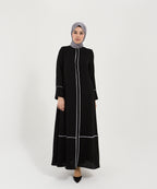 2413 Dubai İpek Biyeli Abaya